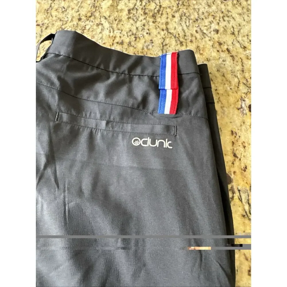 Oclunlc Golf Pants Mens Size 34 with 32 inch inseam Black